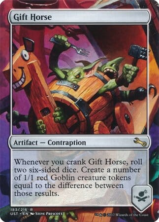 Gift Horse [Unstable] MTG Single Magic: The Gathering  | Multizone: Comics And Games