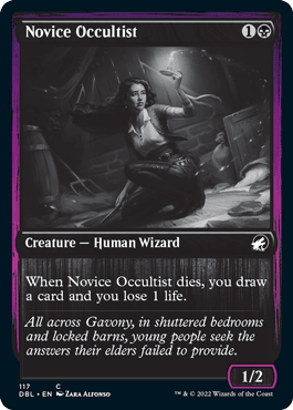 Novice Occultist [Innistrad: Double Feature] MTG Single Magic: The Gathering  | Multizone: Comics And Games