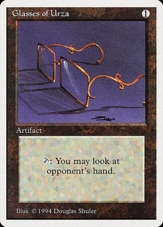 Glasses of Urza [Summer Magic / Edgar] MTG Single Magic: The Gathering  | Multizone: Comics And Games