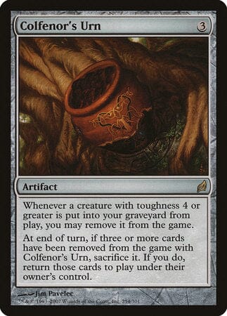 Colfenor's Urn [Lorwyn] MTG Single Magic: The Gathering  | Multizone: Comics And Games