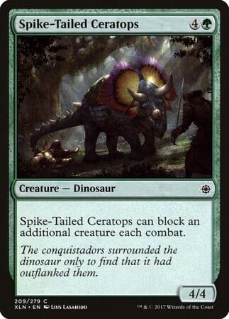 Spike-Tailed Ceratops [Ixalan] MTG Single Magic: The Gathering  | Multizone: Comics And Games