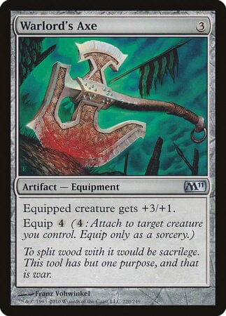 Warlord's Axe [Magic 2011] MTG Single Magic: The Gathering  | Multizone: Comics And Games