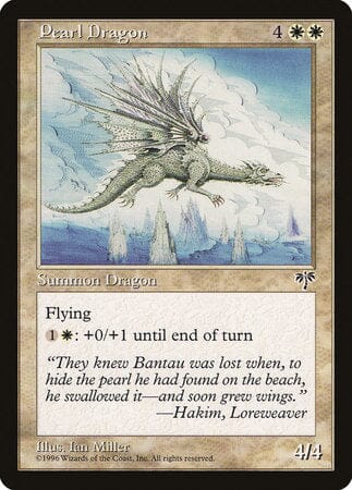 Pearl Dragon [Mirage] MTG Single Magic: The Gathering  | Multizone: Comics And Games