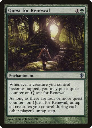 Quest for Renewal [Worldwake] MTG Single Magic: The Gathering  | Multizone: Comics And Games