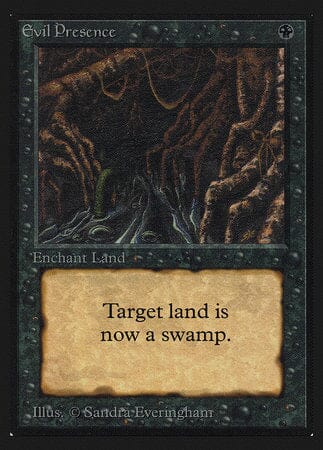 Evil Presence (IE) [Intl. Collectors’ Edition] MTG Single Magic: The Gathering  | Multizone: Comics And Games