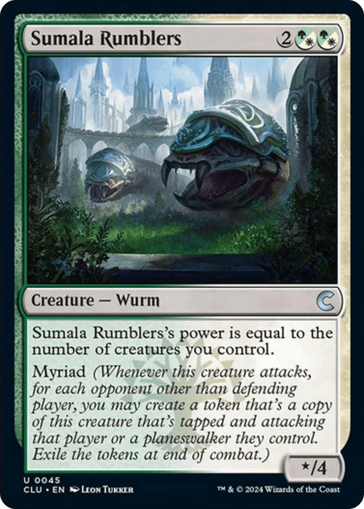 Sumala Rumblers [Ravnica: Clue Edition] MTG Single Magic: The Gathering  | Multizone: Comics And Games