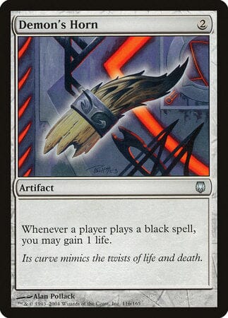 Demon's Horn [Darksteel] MTG Single Magic: The Gathering  | Multizone: Comics And Games