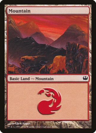Mountain (80) [Duel Decks: Knights vs. Dragons] MTG Single Magic: The Gathering  | Multizone: Comics And Games