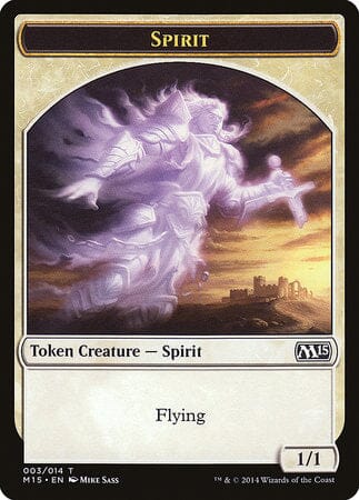 Spirit Token [Magic 2015 Tokens] MTG Single Magic: The Gathering  | Multizone: Comics And Games