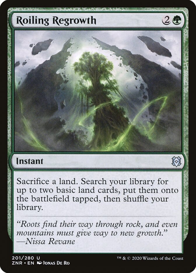 Roiling Regrowth [Zendikar Rising] MTG Single Magic: The Gathering  | Multizone: Comics And Games