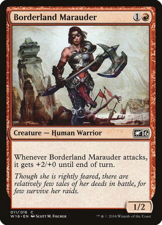 Borderland Marauder [Welcome Deck 2016] MTG Single Magic: The Gathering  | Multizone: Comics And Games