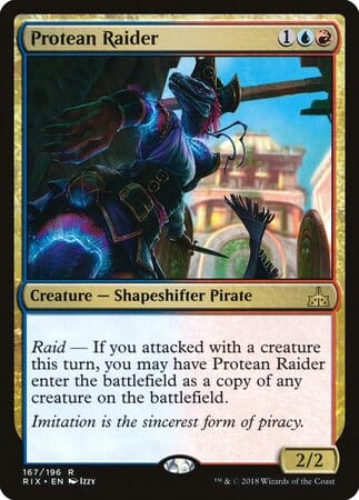 Protean Raider [Rivals of Ixalan] MTG Single Magic: The Gathering  | Multizone: Comics And Games