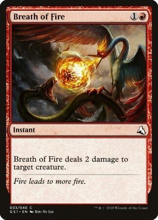 Breath of Fire [Global Series Jiang Yanggu & Mu Yanling] MTG Single Magic: The Gathering  | Multizone: Comics And Games