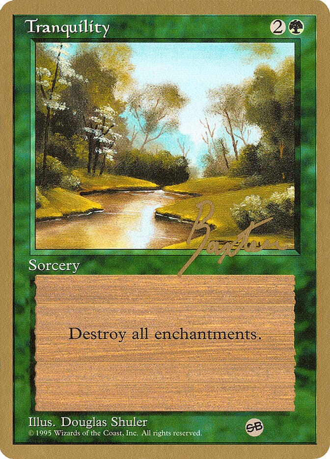 Tranquility (George Baxter) (SB) [Pro Tour Collector Set] MTG Single Magic: The Gathering  | Multizone: Comics And Games