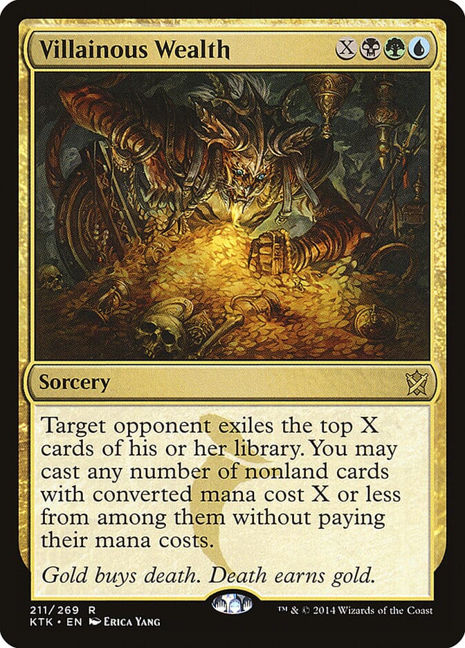 Villainous Wealth [Khans of Tarkir] MTG Single Magic: The Gathering  | Multizone: Comics And Games