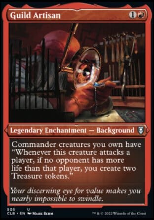 Guild Artisan (Foil Etched) [Commander Legends: Battle for Baldur's Gate] MTG Single Magic: The Gathering  | Multizone: Comics And Games
