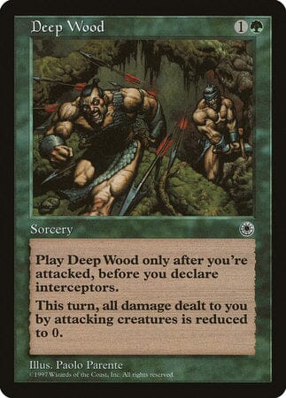 Deep Wood [Portal] MTG Single Magic: The Gathering  | Multizone: Comics And Games