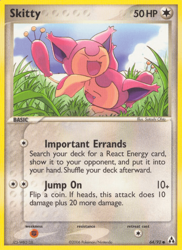 Skitty (64/92) [EX: Legend Maker] Pokemon Single Pokémon  | Multizone: Comics And Games