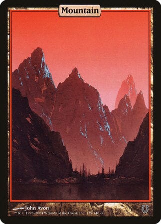 Mountain - Full Art [Unhinged] MTG Single Magic: The Gathering  | Multizone: Comics And Games