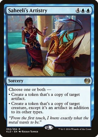 Saheeli's Artistry [Kaladesh] MTG Single Magic: The Gathering  | Multizone: Comics And Games