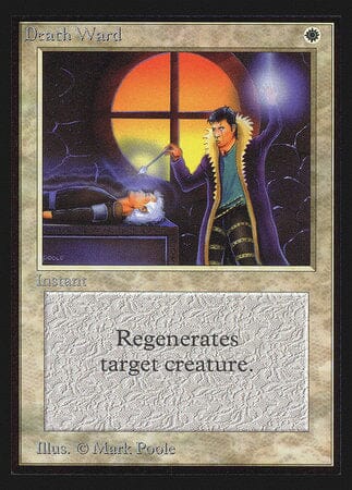 Death Ward (IE) [Intl. Collectors’ Edition] MTG Single Magic: The Gathering  | Multizone: Comics And Games