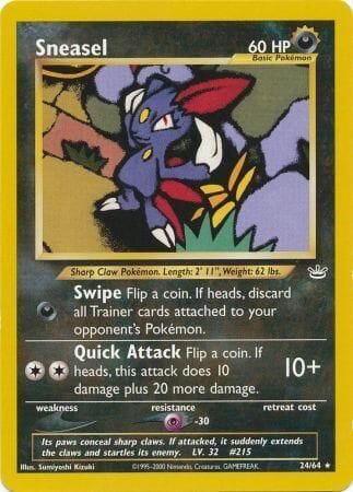 Sneasel (24/64) [Neo Revelation Unlimited] Pokemon Single Pokémon  | Multizone: Comics And Games