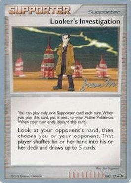 Looker's Investigation (109/127) (Queengar - Jason Martinez) [World Championships 2009] Pokemon Single Pokémon  | Multizone: Comics And Games