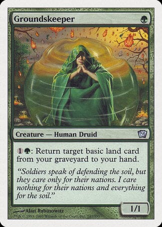 Groundskeeper [Ninth Edition] MTG Single Magic: The Gathering  | Multizone: Comics And Games