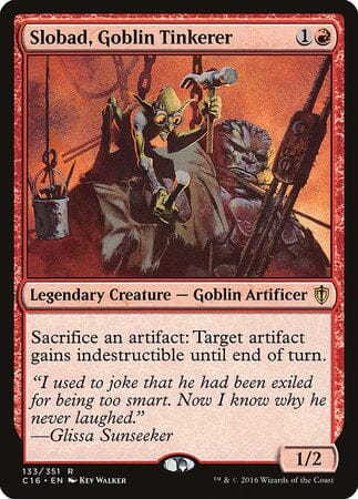 Slobad, Goblin Tinkerer [Commander 2016] MTG Single Magic: The Gathering  | Multizone: Comics And Games