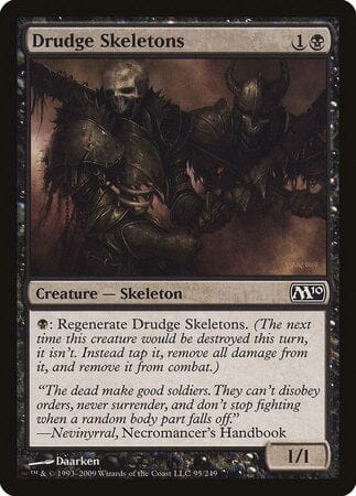 Drudge Skeletons [Magic 2010] MTG Single Magic: The Gathering  | Multizone: Comics And Games