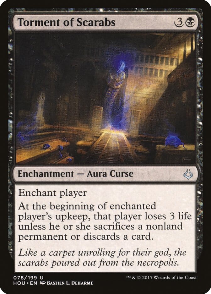 Torment of Scarabs [Hour of Devastation] MTG Single Magic: The Gathering  | Multizone: Comics And Games