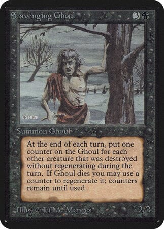 Scavenging Ghoul [Limited Edition Alpha] MTG Single Magic: The Gathering  | Multizone: Comics And Games