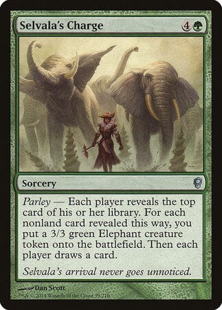 Selvala's Charge [Conspiracy] MTG Single Magic: The Gathering  | Multizone: Comics And Games