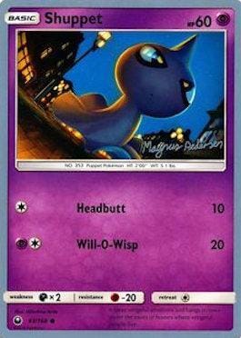 Shuppet (63/168) (Garbanette - Magnus Pedersen) [World Championships 2018] Pokemon Single Pokémon  | Multizone: Comics And Games