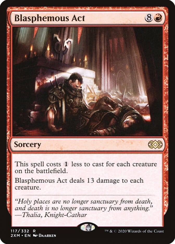 Blasphemous Act [Double Masters] MTG Single Magic: The Gathering  | Multizone: Comics And Games