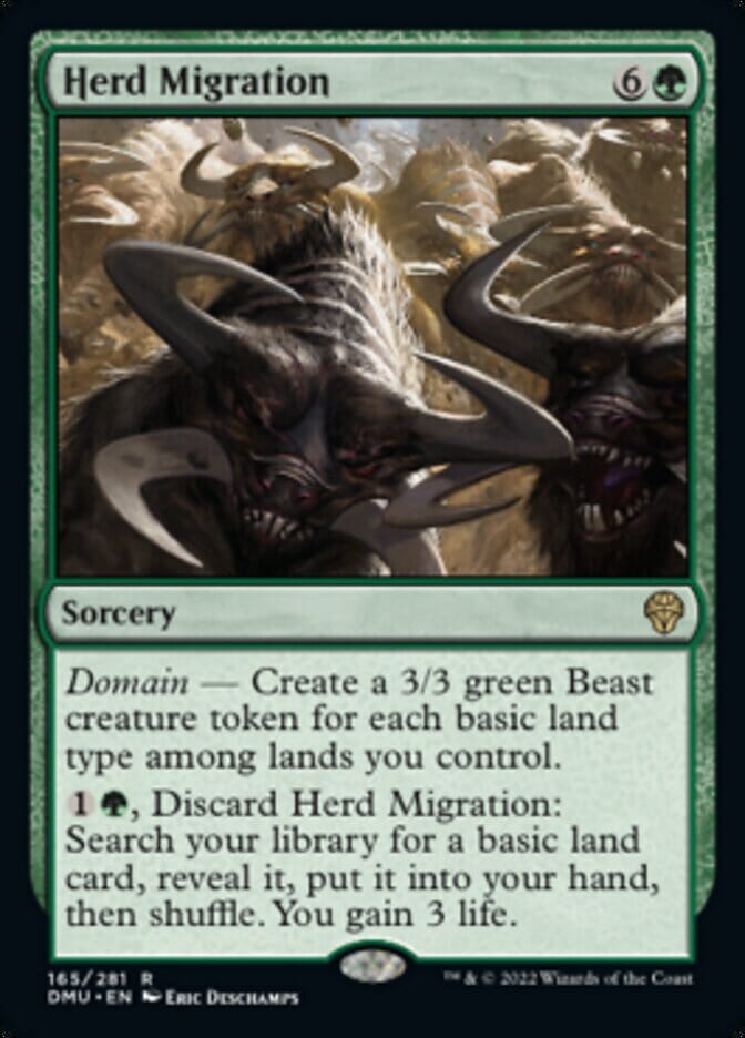 Herd Migration [Dominaria United] MTG Single Magic: The Gathering  | Multizone: Comics And Games