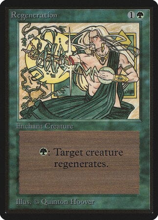 Regeneration [Limited Edition Beta] MTG Single Magic: The Gathering  | Multizone: Comics And Games