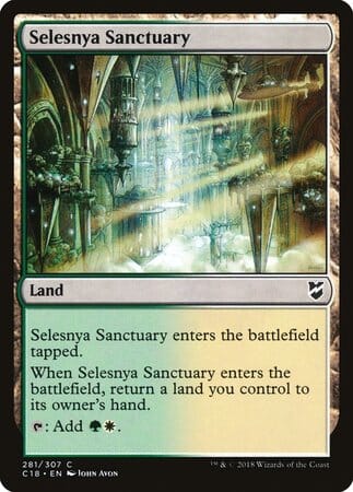 Selesnya Sanctuary [Commander 2018] MTG Single Magic: The Gathering  | Multizone: Comics And Games