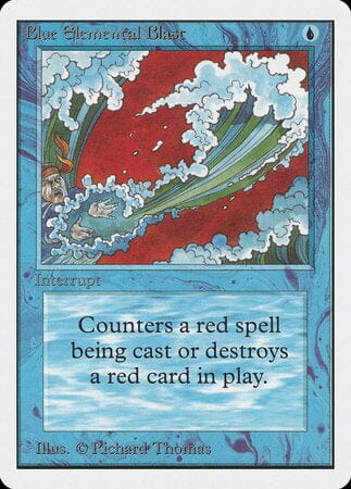 Blue Elemental Blast [Unlimited Edition] MTG Single Magic: The Gathering  | Multizone: Comics And Games