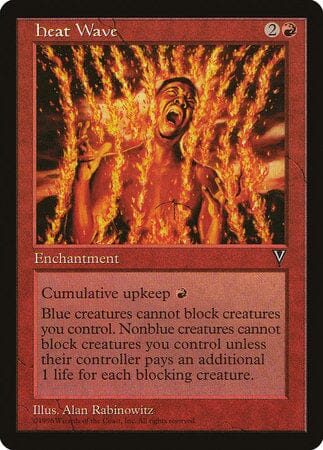 Heat Wave [Visions] MTG Single Magic: The Gathering  | Multizone: Comics And Games