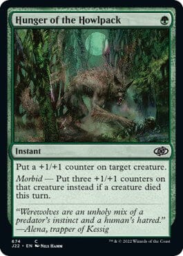 Hunger of the Howlpack [Jumpstart 2022] MTG Single Magic: The Gathering  | Multizone: Comics And Games