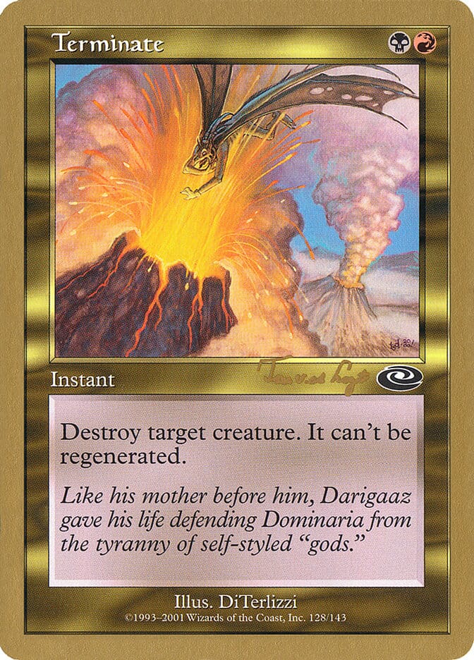 Terminate (Tom van de Logt) [World Championship Decks 2001] MTG Single Magic: The Gathering  | Multizone: Comics And Games