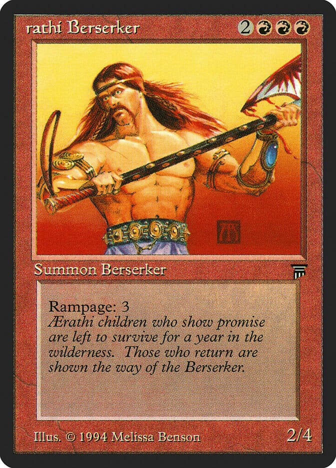 Aerathi Berserker [Legends] MTG Single Magic: The Gathering  | Multizone: Comics And Games
