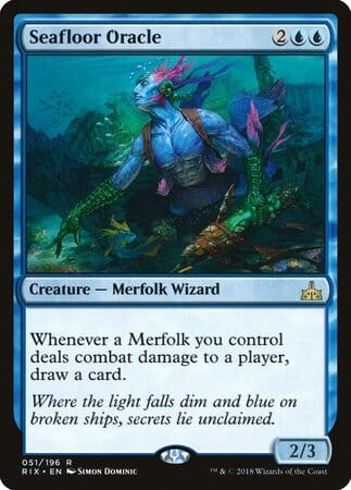 Seafloor Oracle [Rivals of Ixalan] MTG Single Magic: The Gathering  | Multizone: Comics And Games