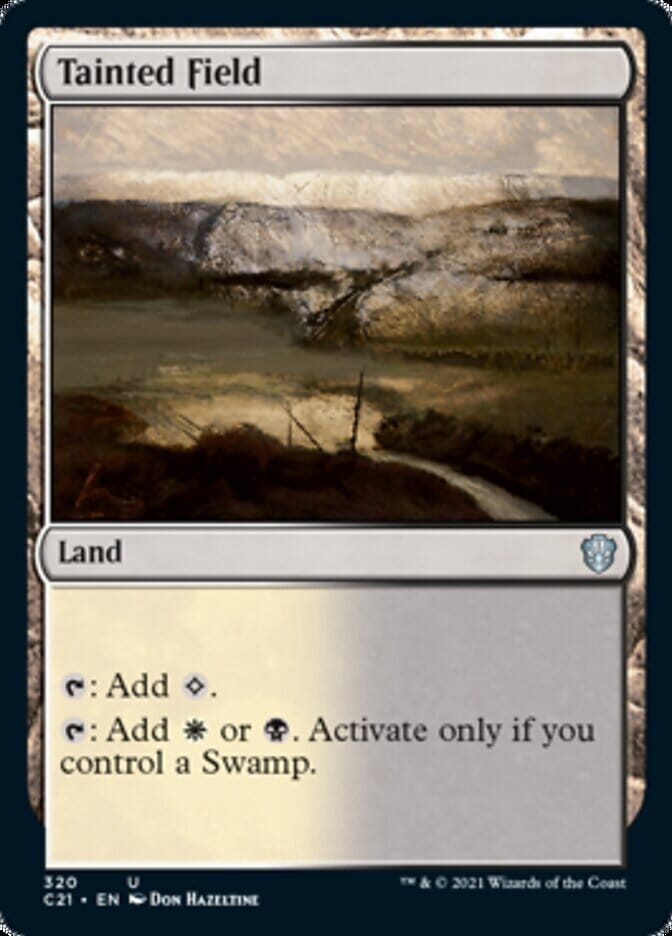 Tainted Field [Commander 2021] MTG Single Magic: The Gathering  | Multizone: Comics And Games