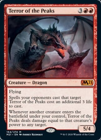 Terror of the Peaks [Core Set 2021] MTG Single Magic: The Gathering  | Multizone: Comics And Games