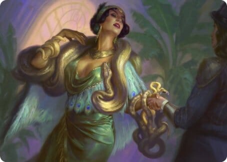Venom Connoisseur Art Card [Streets of New Capenna Art Series] MTG Single Magic: The Gathering  | Multizone: Comics And Games