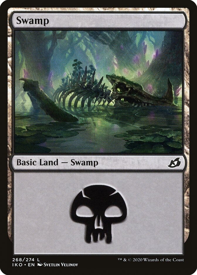 Swamp (268) [Ikoria: Lair of Behemoths] MTG Single Magic: The Gathering  | Multizone: Comics And Games