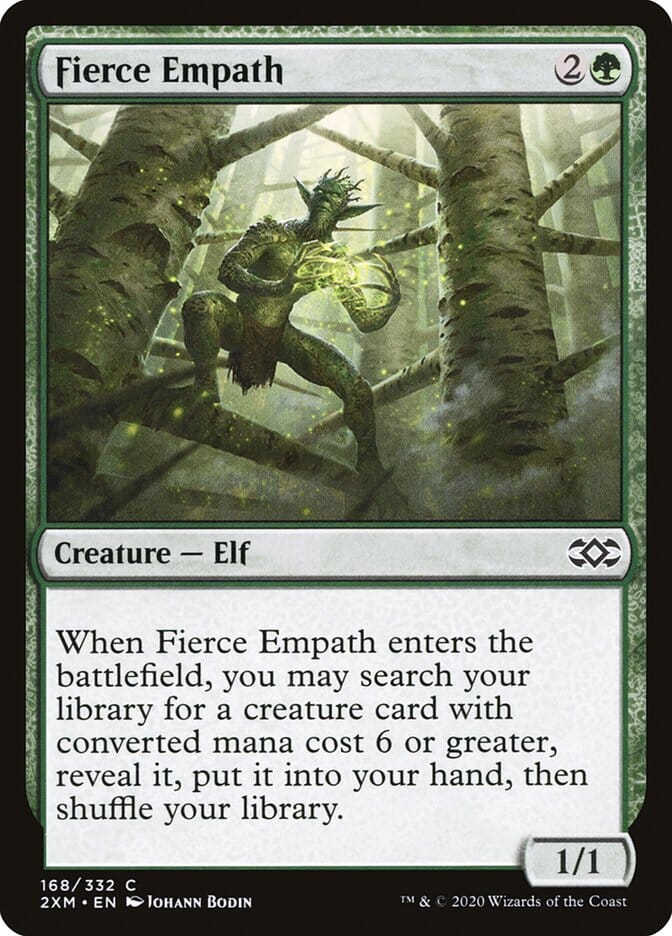 Fierce Empath [Double Masters] MTG Single Magic: The Gathering  | Multizone: Comics And Games