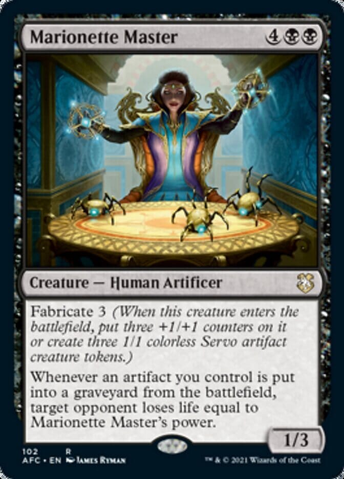 Marionette Master [Dungeons & Dragons: Adventures in the Forgotten Realms Commander] MTG Single Magic: The Gathering  | Multizone: Comics And Games